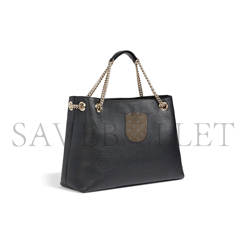 Gvc*1 soho pebbled-leather tote 308982 (38*27*14cm)